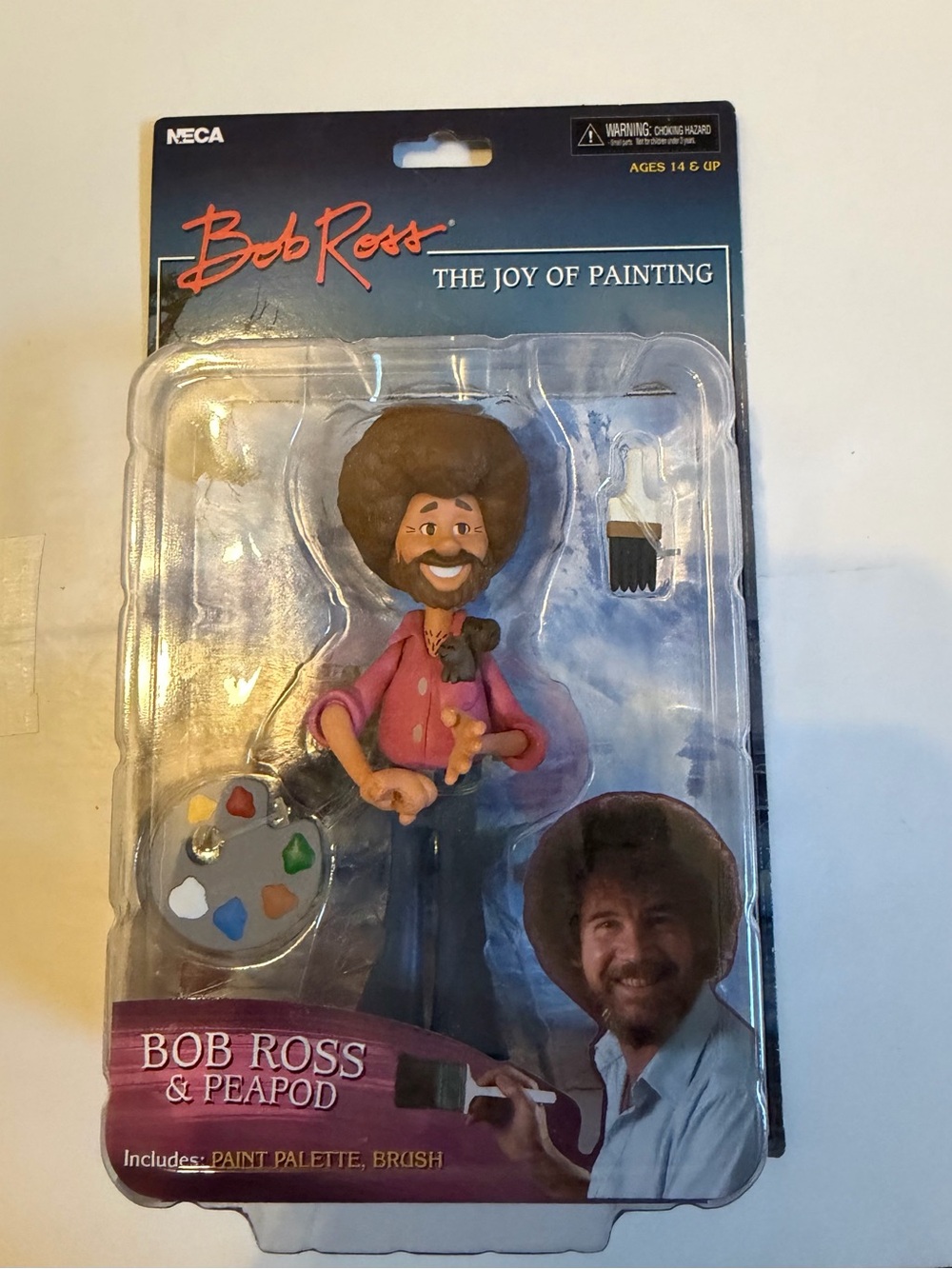 NIB Bob Ross & Peapod dolls